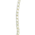 Facet Bead with Diamante Spacer Strung Beads